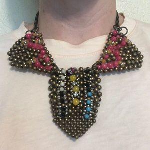 🏷 Anthropologie metal collar necklace